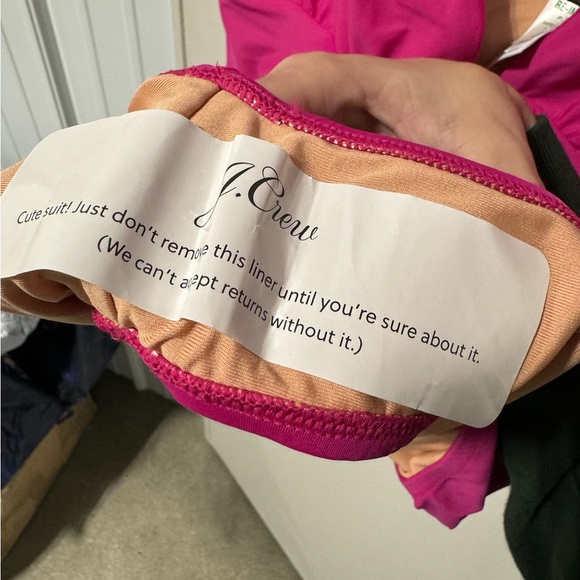 NWT J Crew V-neck One-piece Size 24 - Picture 6 of 6